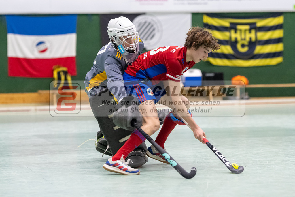 SFE_20230305_0064 | Deutsche Meisterschaft Männliche U16 Halle 2023 am 05.03.2023 in Köln (KTHC Stadion Rot-Weiss Köln Tennis and Hockey Club), Photo: Stephan Fehrmann 2022 (Sports-Gallery)