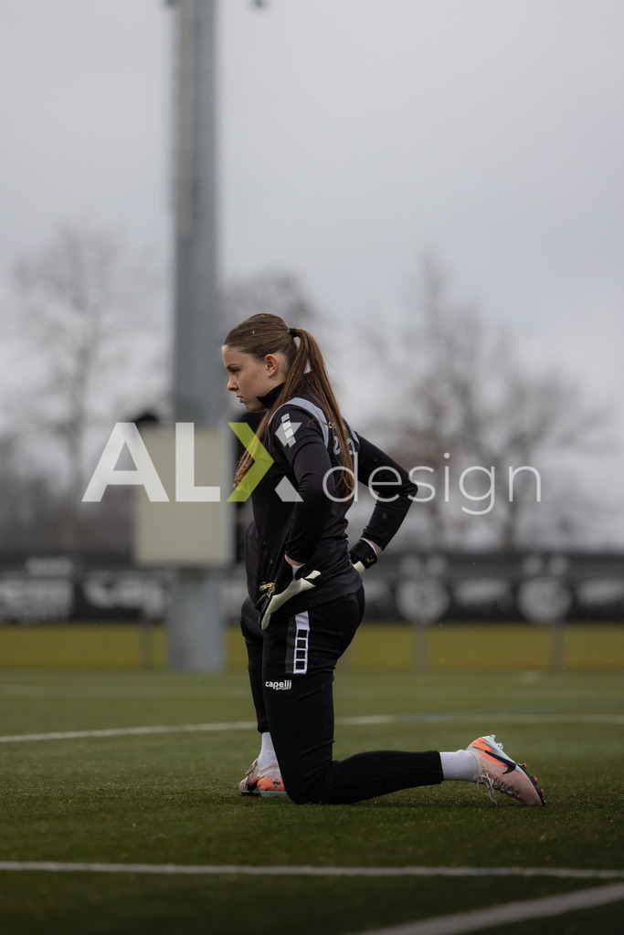 Fußball I Frauen I Saison 2025-2026 I AXA Women's Super League | Women I 14. Spieltag I Grasshoppers Club Zürich - FC Luzern I 14.02.2026 | 41 Yara Zwyssig (CH) (GC Zürich) – Tor - Realisiert mit Pictrs.com