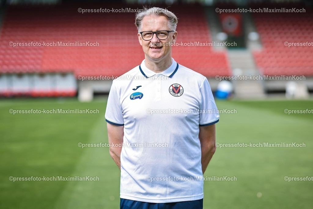 FCVK17072501106 | Prof. Dr. med. Marc Horlitz; FC Viktoria Köln 1904; 3.Liga, Porträttermin, 2025/2026, 17.07.2025