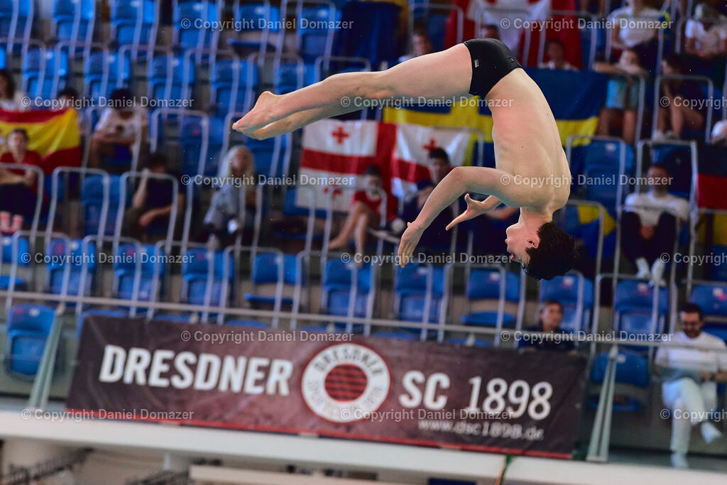 International Youth Diving Meet 2026 | Day 5 of 5 | International Youth Diving Meet 2026| Day 5 of 5 | 26.04.2026 | Youth diving competition featuring 1m and 3m springboard and platform at the Schwimmsportkomplex Freiberger Platz in Dresden.@ Domazer Photography - Realisiert mit Pictrs.com