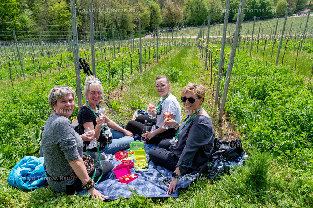 DSC_9708 | bre, Bergsträßer Weinlagenwanderung,,Rast oberhalb des Fürstenlagers, Picknick im Grünen,  Bild: Thomas Neu Bild: Thomas Neu