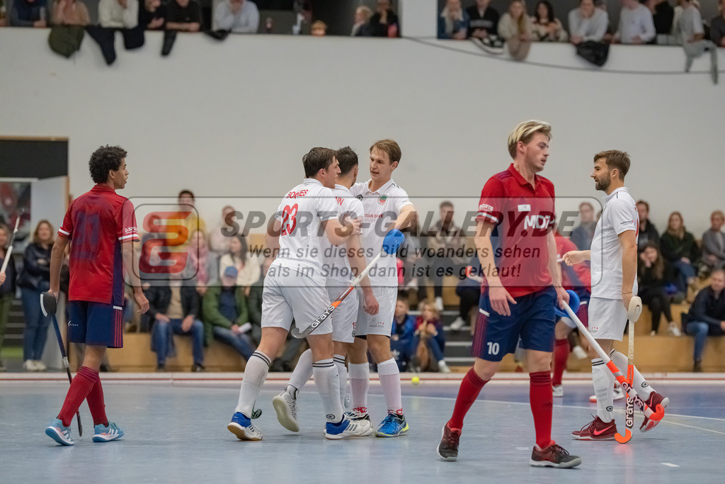 HK_20230107_102301 | 1. Bundesliga ( Halle ) Herren Düsseldorfer HC -  Crefelder HTC am 7.1.2023 Düsseldorfer HC, Düsseldorf ,Boomes Anton ( Crefelder HTC #23 ) , Laurens Bernhard ( Crefelder HTC #7 )