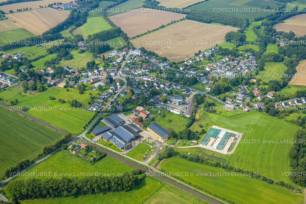 Froendenberg230901704 | Luftbild, Ortsansicht Ortsteil Warmen, Fröndenberg, Ruhrgebiet, Nordrhein-Westfalen, Deutschland