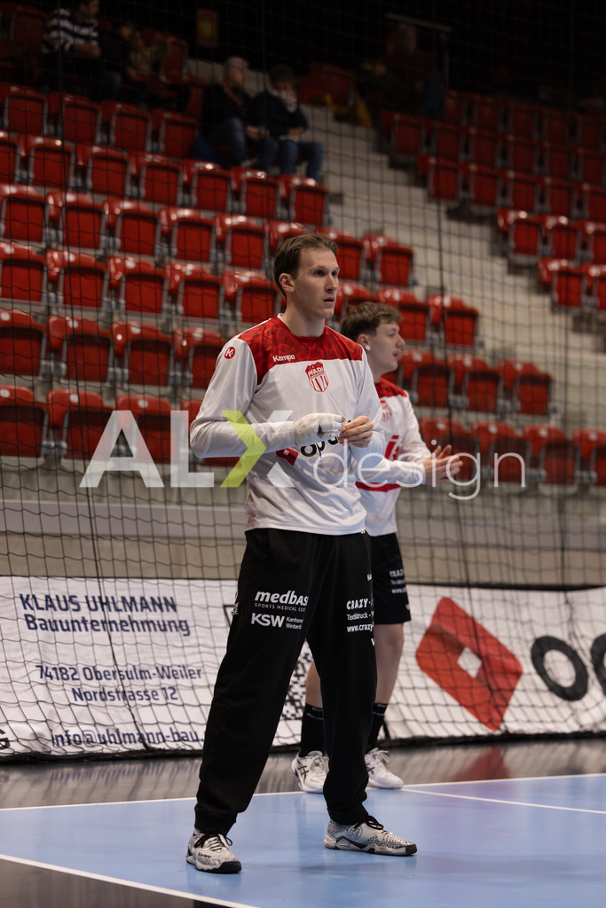 Handballen I Herren I Saison 2025-2026 I Quickline Handball League 2026 | Men I 18. Spieltag I Pfade Winterthur - Kadetten Schaffhausen I 20.12.2025 | 30 Leonard Grazioli (Pfadi Winterthur) – Torhüter - Realisiert mit Pictrs.com