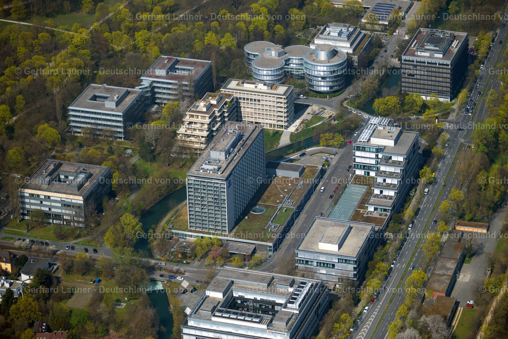 4021947 | Parkhotel Munich Park und verschiedene Firmengebäude, München