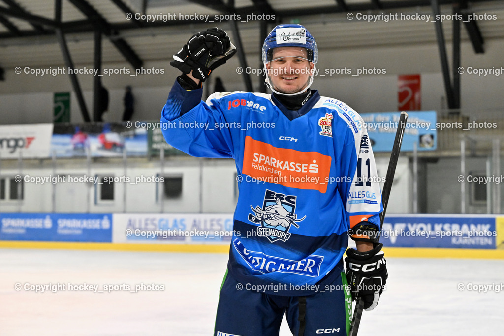 ESC Steindorf Sparkasse Feldkirchen Shooting | #11 Luka Kalan, ESC Steindorf Sparkasse Feldkirchen Shooting, ESC Steindorf Sparkasse Feldkirchen Shooting am 24.10.2025 in Steindorf (Ossiachersee Halle), Austria, (Photo by Bernd Stefan)