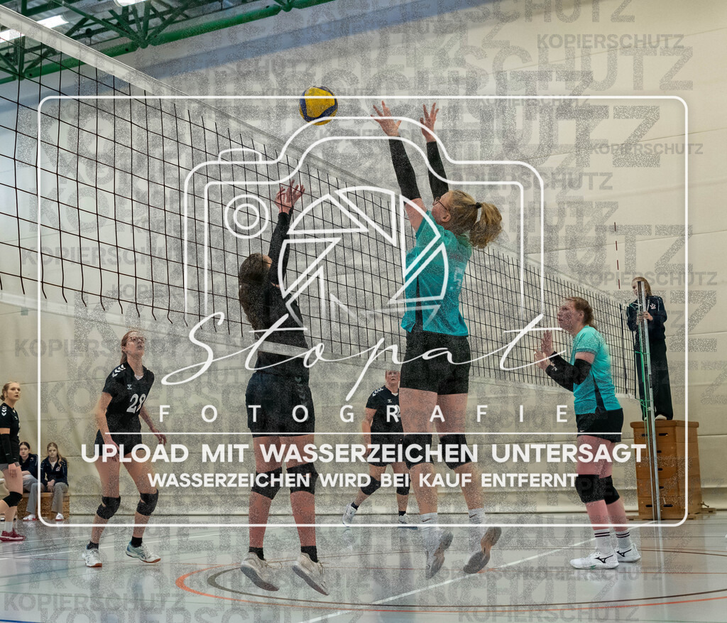 TVJ-1058 | Volleyball Doppelspieltag der 2. Damenmannschaft des TV Jahn Walsrode in der Bezirksklasse 4 Bremen/Lüneburg gegen SG Örtzetal II &amp; SVG Lüneburg VII  in der Sporthalle Gymnasium Walsrode, Walsrode (Simon Paul Stopat) - Realisiert mit Pictrs.com