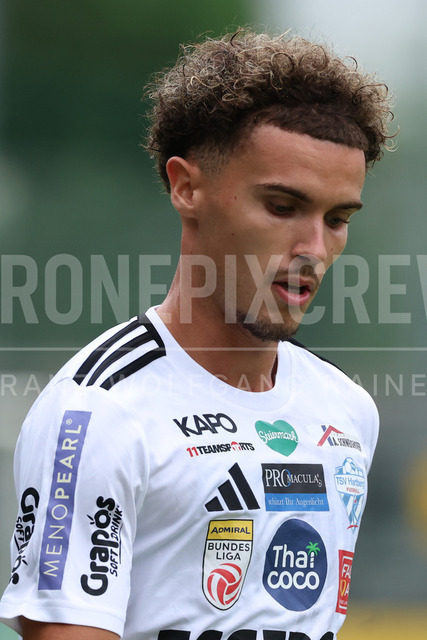 Friendly Match: SC Weiz vs TSV Hartberg in Weiz | Weiz, AUSTRIA, 01.JUL.26 - SOCCER - ADMIRAL Bundesliga, SC Weiz vs TSV Hartberg, test match. The image shows Martin Josh (Hartberg).