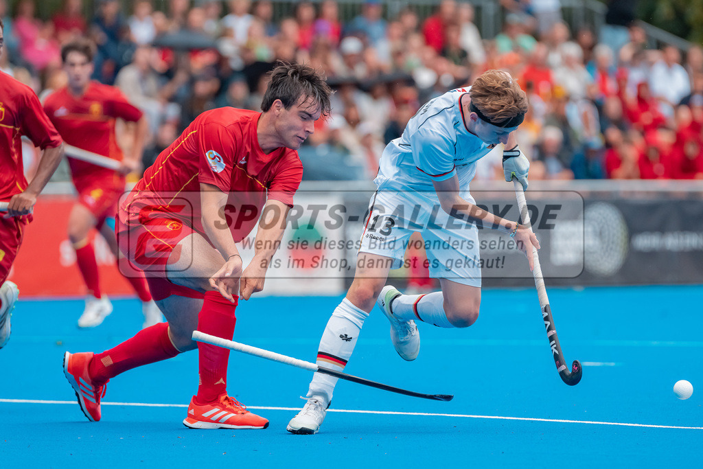 HK_20230715_102447 | Euro Hockey MU18 SF2 Spain vs Germany Championship Girls &amp; Boys am 15.7.2023 CHTC , Krefeld ,