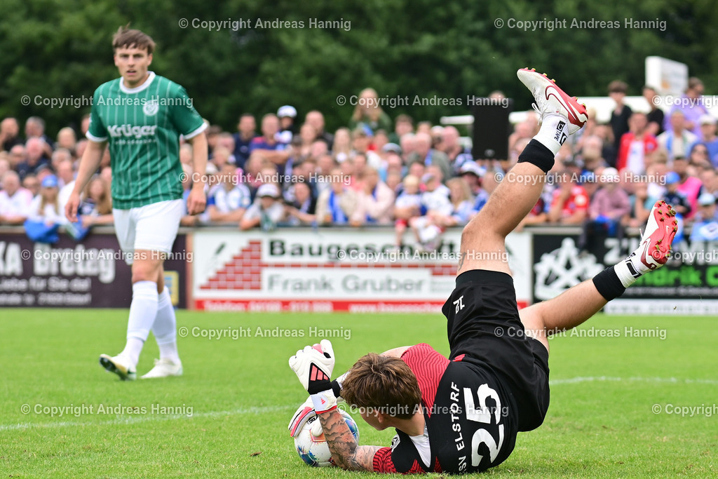 Fußball I Herren I Testspiel  I TSV Elstorf - Hamburger SV I 5.7.2025 | a-hannig - Realisiert mit Pictrs.com