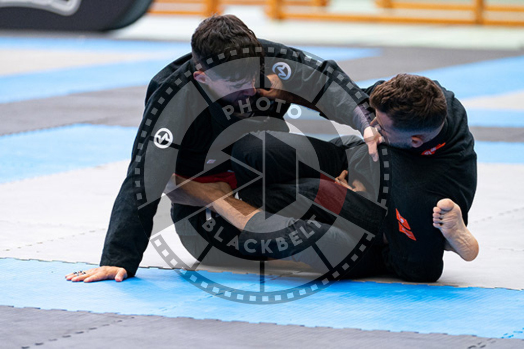 20230826PBB53186 | Fighters compete during the AJP INTLPRO BJJ and grappling competition in Hamburg, Germany, on August 26 2023.