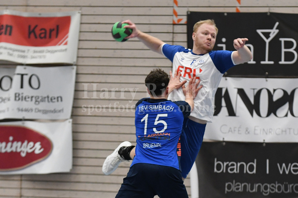 HC Deggendorf : TSV Simbach II   | Jan Stengl  (HC Deggendorf  #6) - Realisiert mit Pictrs.com