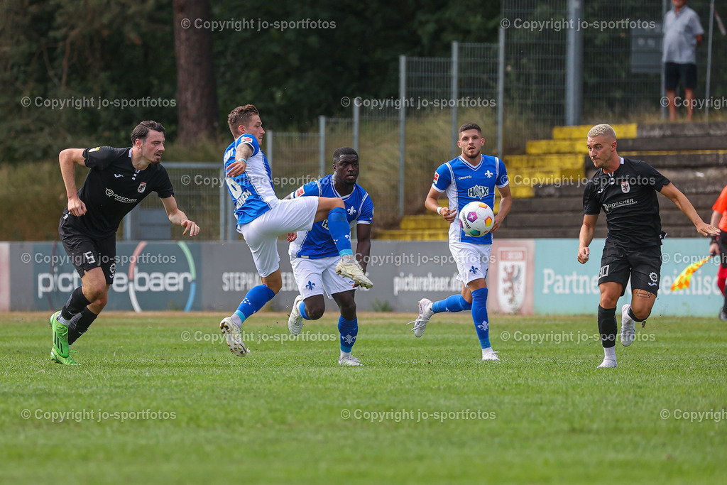 Giessen_Darmstadt (173) | 16.07.2023; Testspiel; Waldstadion Gießen; FC Gießen - SV Darmstadt 98; Ergebnis: 2:0 (0:0)