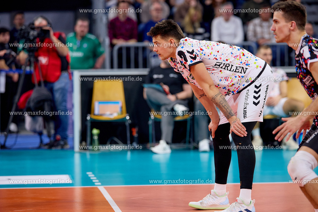 GER, BERLIN RECYCLING Volleys - SWD powervolleys Dueren, Volleyball, DVV-Pokalfinale Maenner 2025, 02.03.25 | GER, BERLIN RECYCLING Volleys - SWD powervolleys Dueren, Volleyball, DVV-Pokalfinale Maenner 2025, 02.03.25Foto: Gerald Oelze-de Stoppany