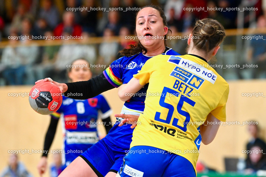 SC Ferlach Damen vs. Hypo Niederösterreich 30.4.2023 | #71 Voncina Luna, #55 BETZ Katrin