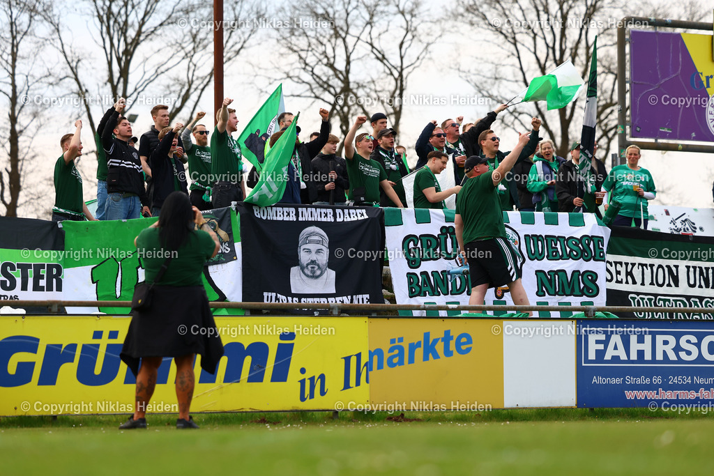 NH_VfRNeumuenster_PSVNeumuenster_FlensOberliga_15042026 | Fans des PSV Union Neumünster.Fußball I Herren I Flens Oberliga I Saison 2025-2026  I 19. Spieltag I VfR Neumünster - PSV Union Neumünster I 15.04.2026 I VfR Stadion HSP (Grümmi Arena)