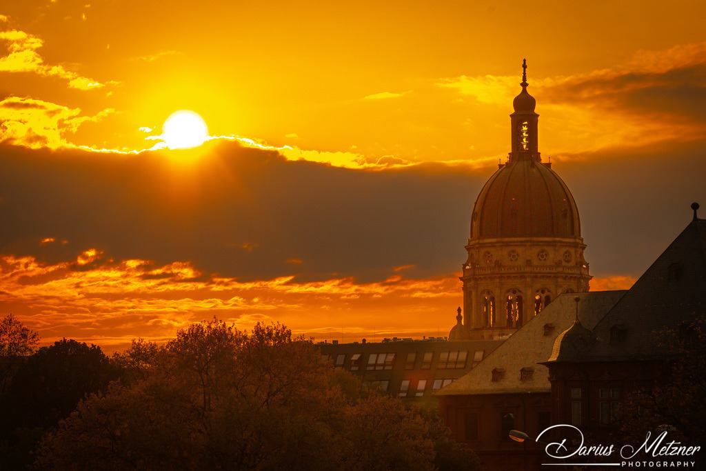 Die Christuskirche in Mainz | Die Evangelische Christuskirche an der Kaiserstrasse in Mainz
