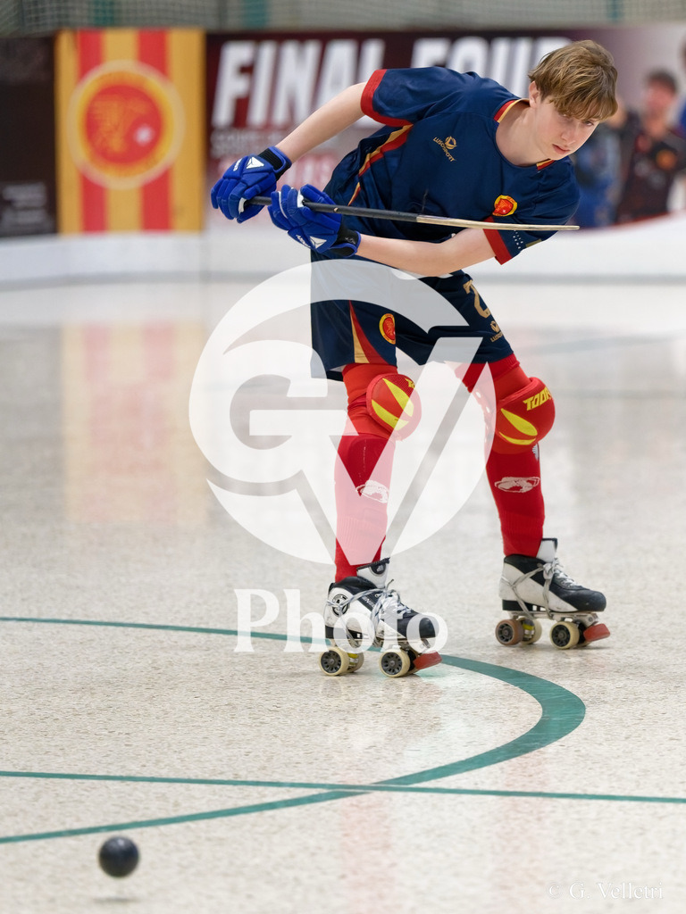 U17  - SC Thunerstern  v Geneve RHC A  |  during the U17  match between SC Thunerstern  and Geneve RHC A  at Centre sportif de la queue d'arve in Geneve, Switzerland