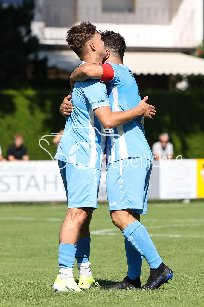 BC Aichach - SC Ried/ND | Jubel nach 2-0 durch BCA #11
