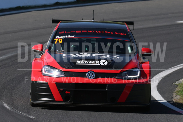 FIA European Hill Climb Championship – Rechberg 2026 | FIA European Hill Climb Championship at Rechberg, held from 24 to 26 April 2026 near Tulwitz, Styria, Austria. The image shows David ZOTTLER (AUT) VW Golf GTI TCR.