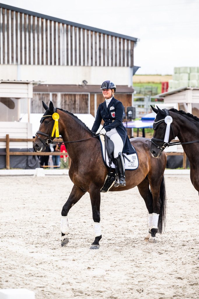 Luxembourg Dressage Championship 2025 - Senior League B | Luxembourg Dressage Championship 2025 - Kristine Møller-Engel on Bon Gregoria - Realisiert mit Pictrs.com