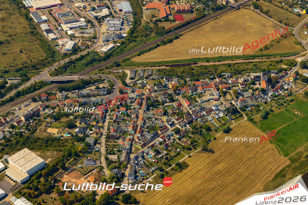 Frohse Schönebeck Bild- Das Luftbild wurde 2025 vom UL-Flugzeug heraus erstellt ( keine Drohne bzw. Drohnenaufnahme ) - Hochauflösende Luftaufnahme -Nicht vergleichbar mit Google Maps oder Satelittenbilder- Die Geschenkidee !Mit Lizenz und Bildrechte bestellbar - CC