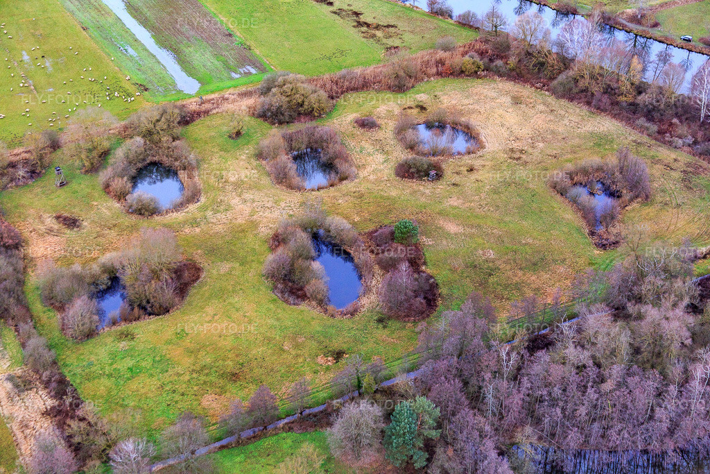 Luftbild: Biotop im Viehstrich in Steinfeld im Bundesland Rheinland-Pfalz in Deutschland. Foto: IMG_085874.jpg vom 08.01.2016 durch Werner Riehm/FLY-FOTO.de