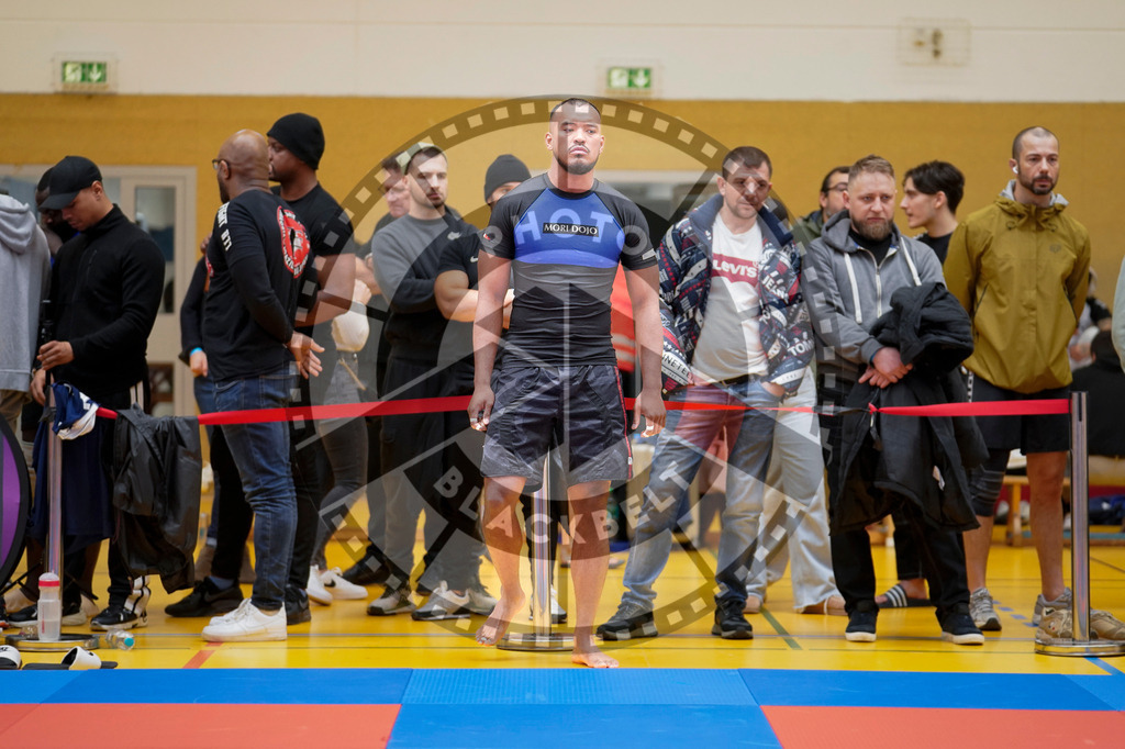 20240203PBB08032 | Fighters compete during the Brazilian Jiu-Jitsu Championship of the AJP Tour in Maintal by Frankfurt am Main, Germany, on February 2, 2024.