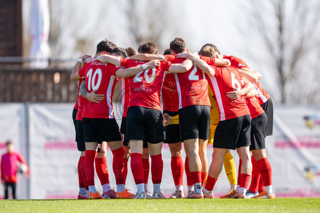 SG Sonnenhof Großaspach vs. KSV Hessen Kassel, Fussball, Regionalliga Südwest, 23. Spieltag, Saison 2025/2026, 07.03.2026 | SG Sonnenhof Großaspach vor dem Spiel,SG Sonnenhof Großaspach vs. KSV Hessen Kassel, Fussball, Regionalliga Südwest, 23. Spieltag, Saison 2025/2026, 07.03.2026Foto: photosbyphips/Philip Ziegler