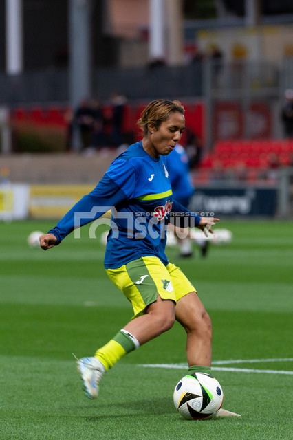 20240927_NSZ_6355 | Gia Corley (TSG Hoffenheim,No.10)DEU, Leverkusen, 27.09.2024 Fußball, Frauen, Google Pixel Frauen-Bundesliga, Saison 2024/2025, 4. Spieltag, Bayer 04 Leverkusen - TSG HoffenheimDIE DFB-RICHTLINIEN UNTERSAGEN JEGLICHE NUTZUNG VON FOTOS ALS SEQUENZBILDER UND/ODER VIDEOÄHNLICHE FOTOSTRECKEN - Realisiert mit Pictrs.com