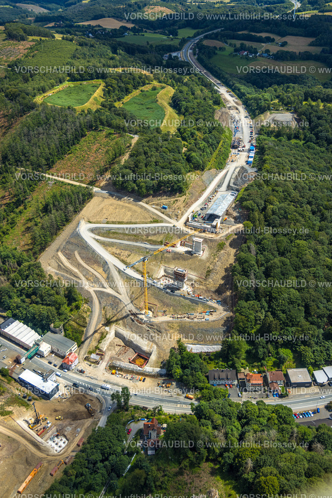 Luedenscheid240709199 | Lüdenscheid, Rahmedetalbrücke, A45, Sauerlandlinie, Sauerland, Nordrhein-Westfalen, Deutschland