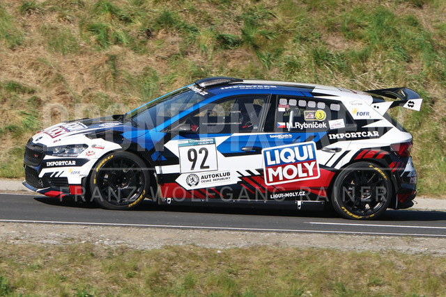 FIA European Hill Climb Championship – Rechberg 2026 | FIA European Hill Climb Championship at Rechberg, held from 24 to 26 April 2026 near Tulwitz, Styria, Austria. The image shows Marek RYBNÍCEK (CZE) Skoda Fabia RS Rally 2.