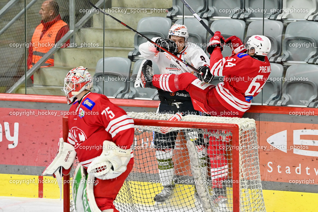 EC KAC Future Team vs. Rittner Buam 16.11.202 | #8 Öhler Robert, #64 Preiml Maximilian, #75 Kropiunig Ralf