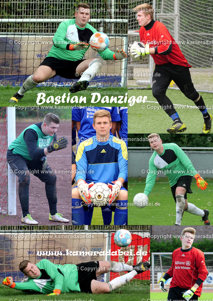 Spielercollage Bastian Danziger | www.kameradabei.de - Realisiert mit Pictrs.com