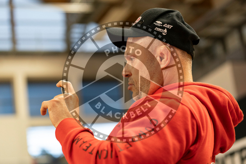 20240316PBB2555 | Athletes compete during the ADCC Eastern European Open grappling Competition in Poznan, Poland, on March 16, 2024.