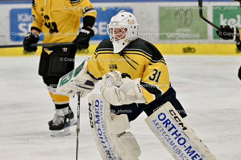 EC Kellerberg vs. EC Arnoldstein | #31 Zimmermann Max EC Arnoldstein, EC Kellerberg vs. EC Arnoldstein, EC Kellerberg vs. EC Arnoldstein am 31.01.2025 in Villach (Stadthalle Villach), Austria, (Photo by Bernd Stefan)