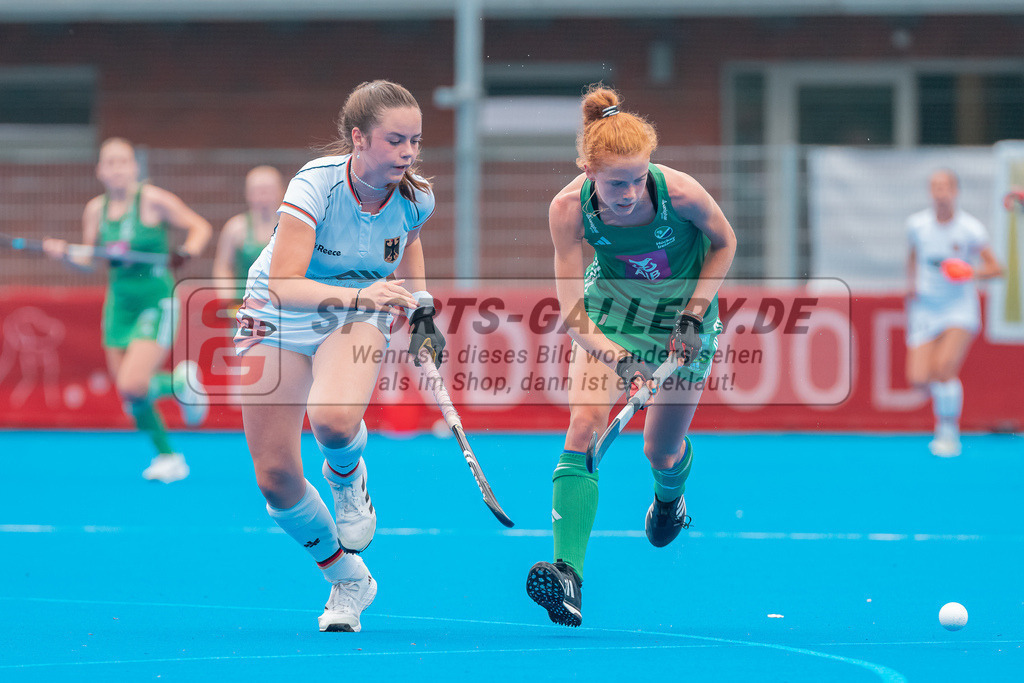 HK_20230713_102131 | Euro Hockey WU18 Germany vs Ireland Championship Girls &amp; Boys am 13.7.2023 CHTC , Krefeld ,