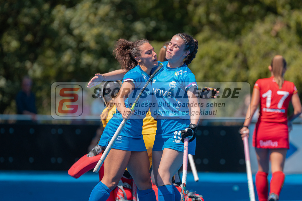 HK_20230708_109769 | Euro Hockey WU18 Belgium - Scotland Championship Girls &amp; Boys am 8.7.2023 CHTC , Krefeld ,