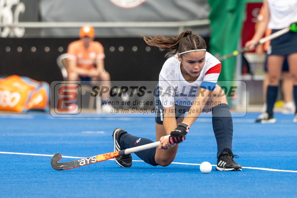 SFE_20230715_0413 | EuroHockey EM U18 Girls France vs Netherlands am 15.07.2023 in Krefeld (Gerd-Wellen-Hockeyanlage), Photo: Stephan Fehrmann 2023 (Sports-Gallery)