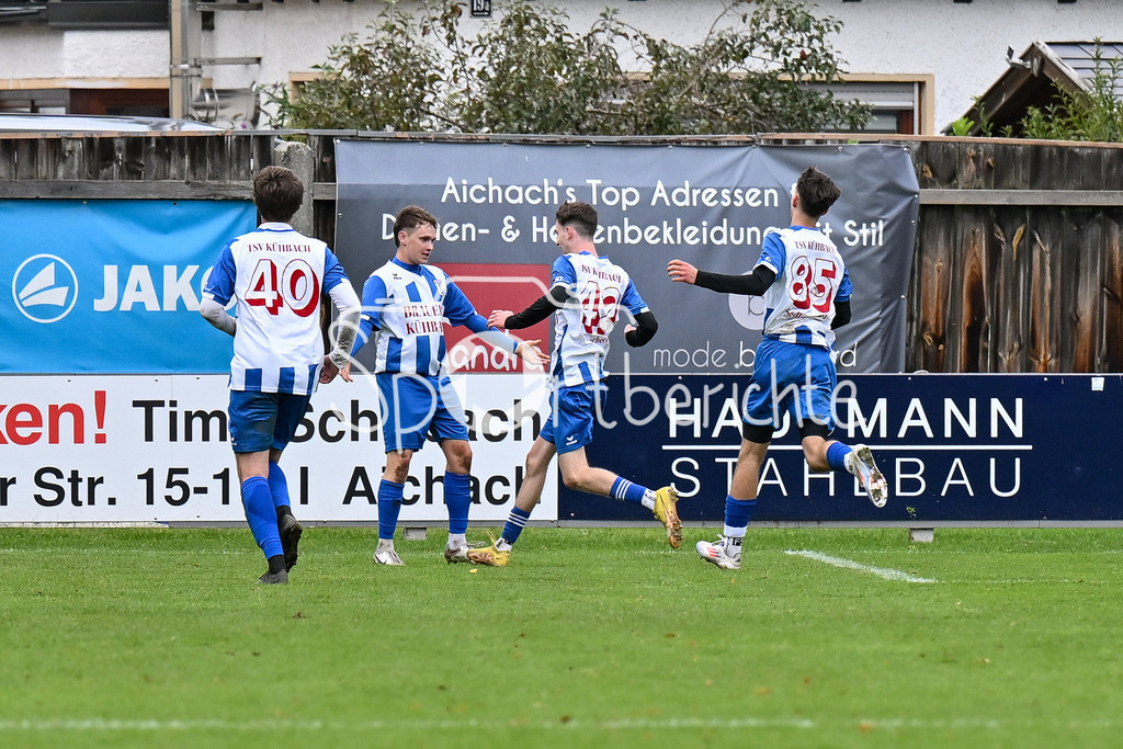 BC Aichach II - TSV Kühbach II | Jubel nach 0-1