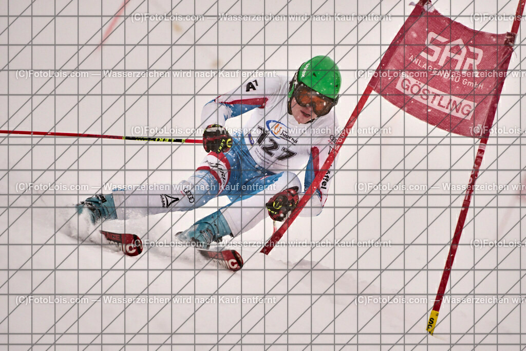 ALP4419_NOe-Landjugend-RTL_Hochkar_Gansch Rene | (C)FotoLois.com, Alois Spandl, NÖ Landjugend Skimeisterschaften 2023, Riesentorlauf am Hochkar/Draxlerloch, Sa 21. Jänner 2023.