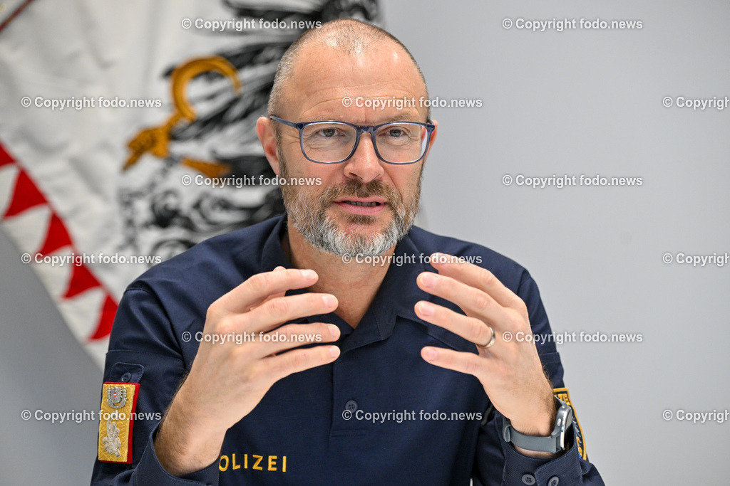 Andreas Pilsl_ Landespolizeidirektor Ooe_ 28.12.2023-14 | 28.12.2023, Landespolizeidirektion Oberoesterreich, AUT, Andreas Pilsl, im Bild Andreas Pilsl (Landespolizeidirektor Ooe)