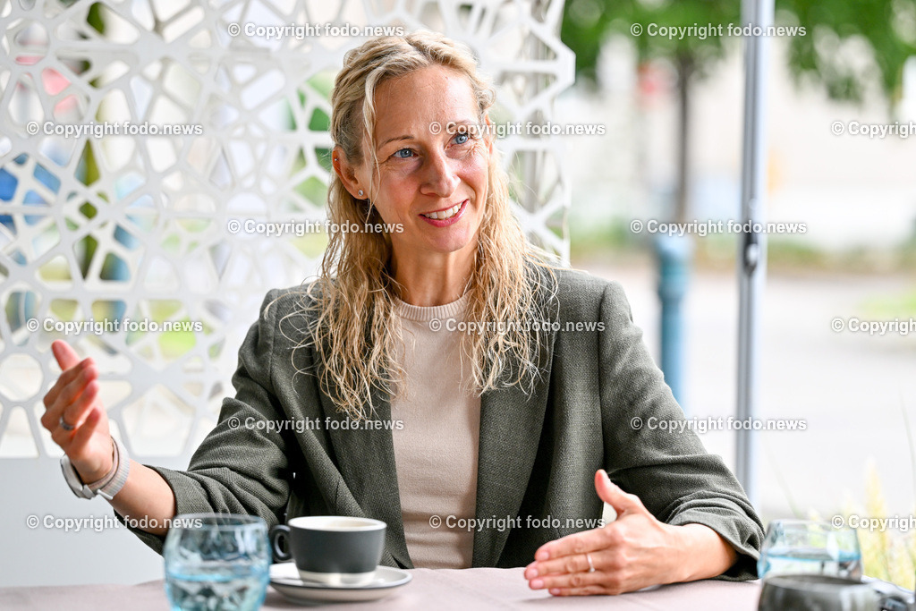 Agnes Sirkka Prammer (Die Gruenen_ NAbg)_ 26.08.2024-10 | 26.08.2024, Linz, AUT, Agnes Sirkka Prammer, im Bild Agnes Sirkka Prammer (Die Gruenen, NAbg)