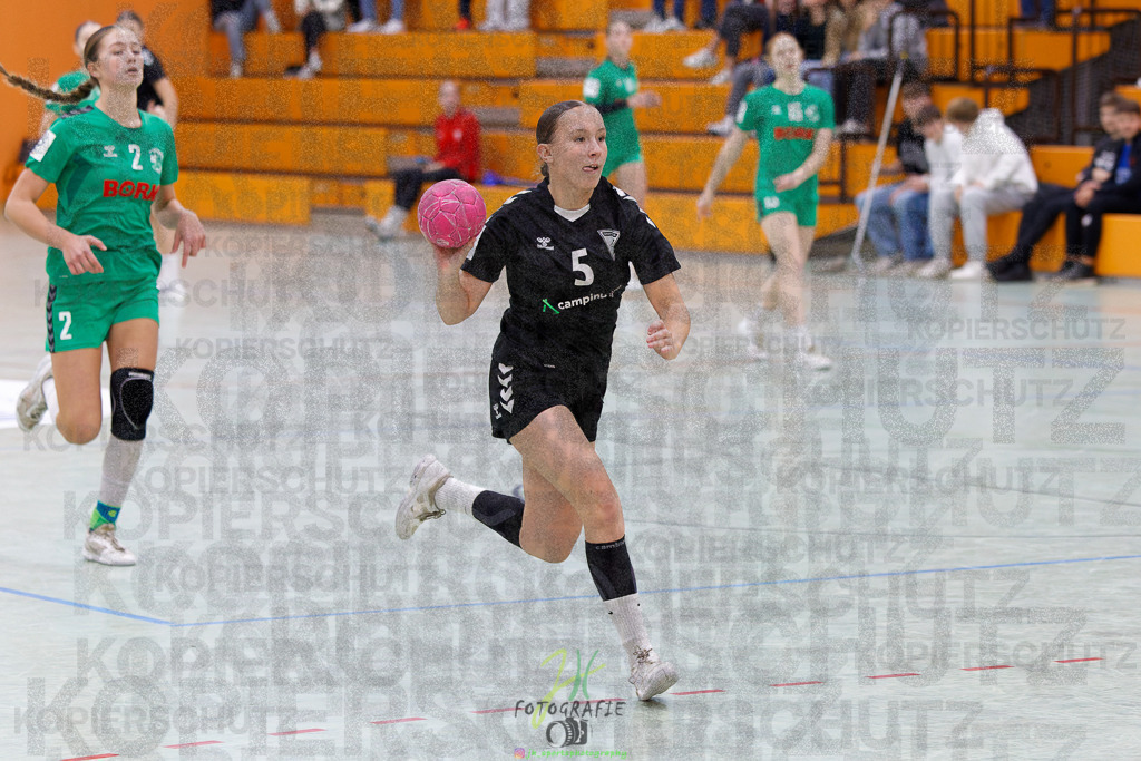 2024-10-19_013 | Jugendbundesliga B-Jugend weiblich; HSG Kleenheim/Langgöns - Longericher SC am 19.10.2024 in Oberkleen (Weidig-Halle) - Realisiert mit Pictrs.com