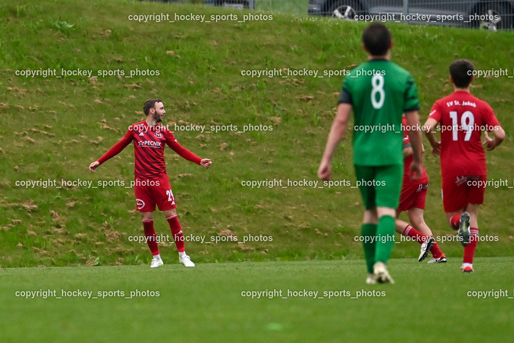 SC Landskron vs. SV St. Jakob  | Jubel #29 Thomas Ogradnig SV St. Jakob, SC Landskron vs. SV St. Jakob , SC Landskron vs. SV St. Jakob  am 16.05.2024 in Villach (Sportpark Landskron), Austria, (Photo by Bernd Stefan)