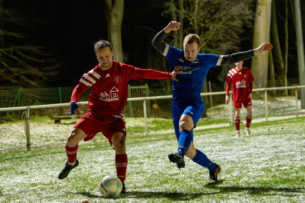 Fußball I Herren I Saison 2025-2026 I Kreisliga I 19. Spieltag I BW Langförden - RW Damme II I 14907 | jns.sportfotos - Realisiert mit Pictrs.com