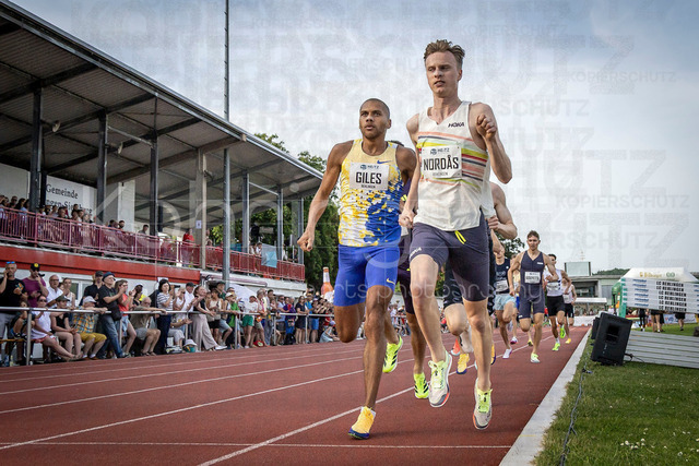 61. Internationales Pfingstsportfest; Rehlingen-Siersburg, 24.05.2026 | REHLINGEN , GERMANY - MAY 24: Elliot Giles (GBR/Großbritannien) and Narve Gilje Nordås (NOR/Norwegen) during the 61. Internationales Pfingstsportfest on 24.05.2026 at the  Bungertstadion in Rehlingen-Siersburg (Saarland / Deutschland).