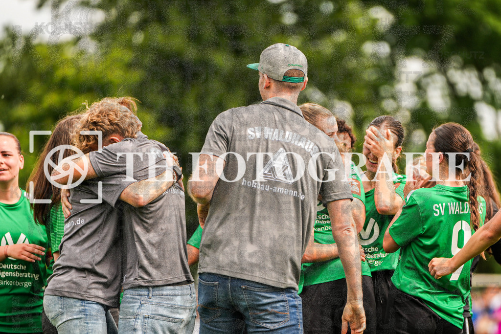 GER, FC Hauingen - SV Waldhaus, Frauen-Fussball, Rothaus Bezirkpokal, Finale, Saison 2024/2025, 29.05.2025 | GER, FC Hauingen - SV Waldhaus, Frauen-Fussball, Rothaus Bezirkpokal, Finale, Saison 2024/2025, 29.05.2025Foto: TH Fotografie/Alessio Bosco