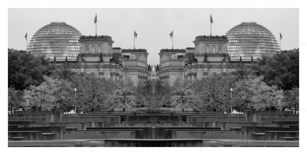 Hermann-Arts_Spiegelbilder_021 | Photo Foto Kunst Art schwarzweiss Bilder Rheine Münster Berlin Blumen 