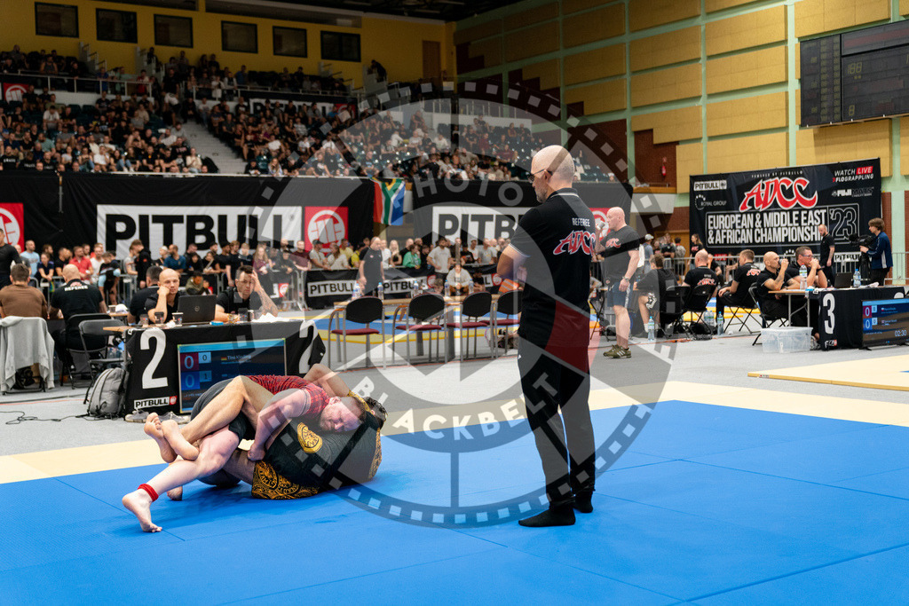 20230916PBB6613 | Fighters compete during the grappling tournement ADCC Trials (European, Middle East and African Championship) in Warsaw, Poland, on September 16, 2023.